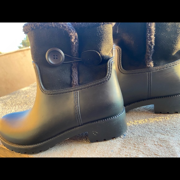 Henry Ferrera Mindy women’s water resistant faux fur boots size 8 - Picture 3 of 4